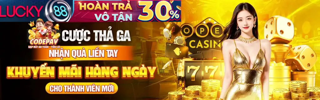 Banner khuyến mãi Live Casino 88clup casino